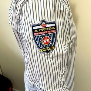 La Martina Mens Shirt XL long Selene